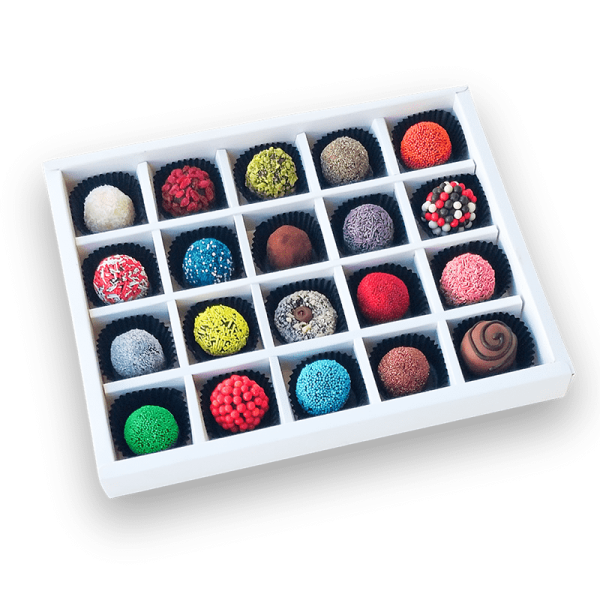 جعبه شکلات هدیه 20 عددی